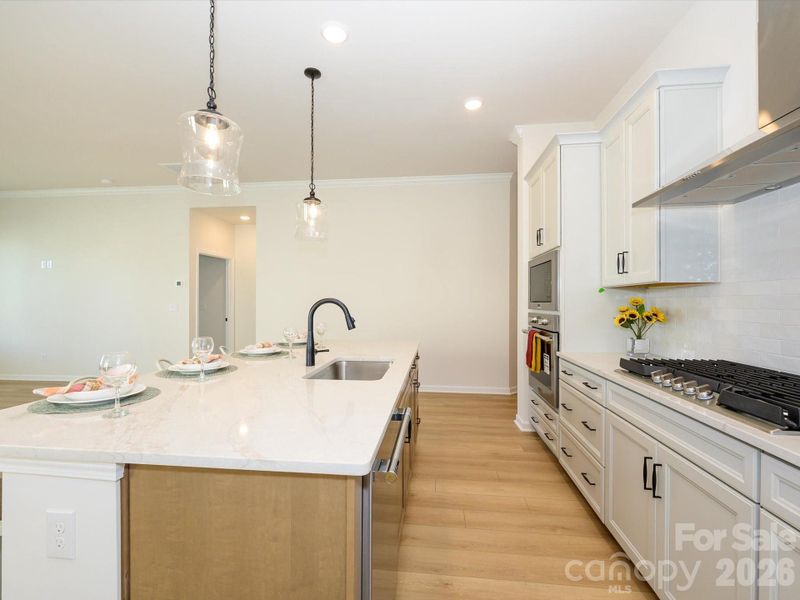 Furnished interior view inside a new home in Encore at Streamside - Classic Series, Waxhaw (Image 8).