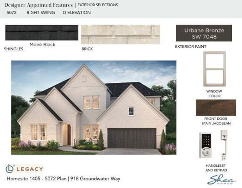 Sample of building materials used in homes in Legacy, League City (Image 13). Sample of building materials used in homes in Legacy, League City (Image 13).