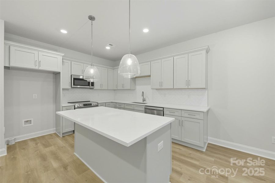 Furnished interior view inside a new home in , Charlotte (Image 10).