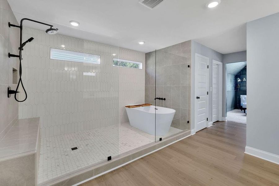 Furnished interior view inside a new home in , Flowery Branch (Image 12).