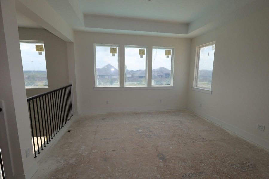 In-progress construction of a new home in Dunham Pointe, Cypress, TX (Image 7).