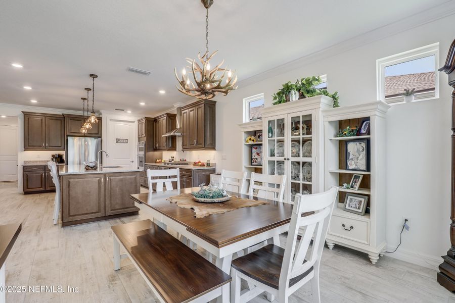 Furnished interior view inside a new home in , Jacksonville (Image 16).