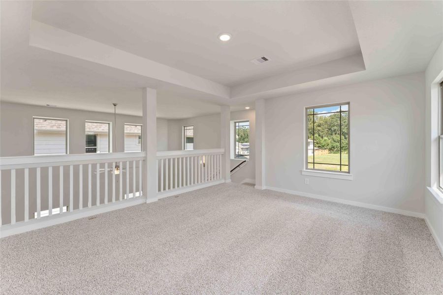 Spacious, unfurnished interior of a new home in The Landing, New Caney (Image 10). Spacious, unfurnished interior of a new home in The Landing, New Caney (Image 10).
