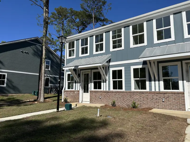 Exterior details and patio area of a home in , Summerville (Image 3). Exterior details and patio area of a home in , Summerville (Image 3).