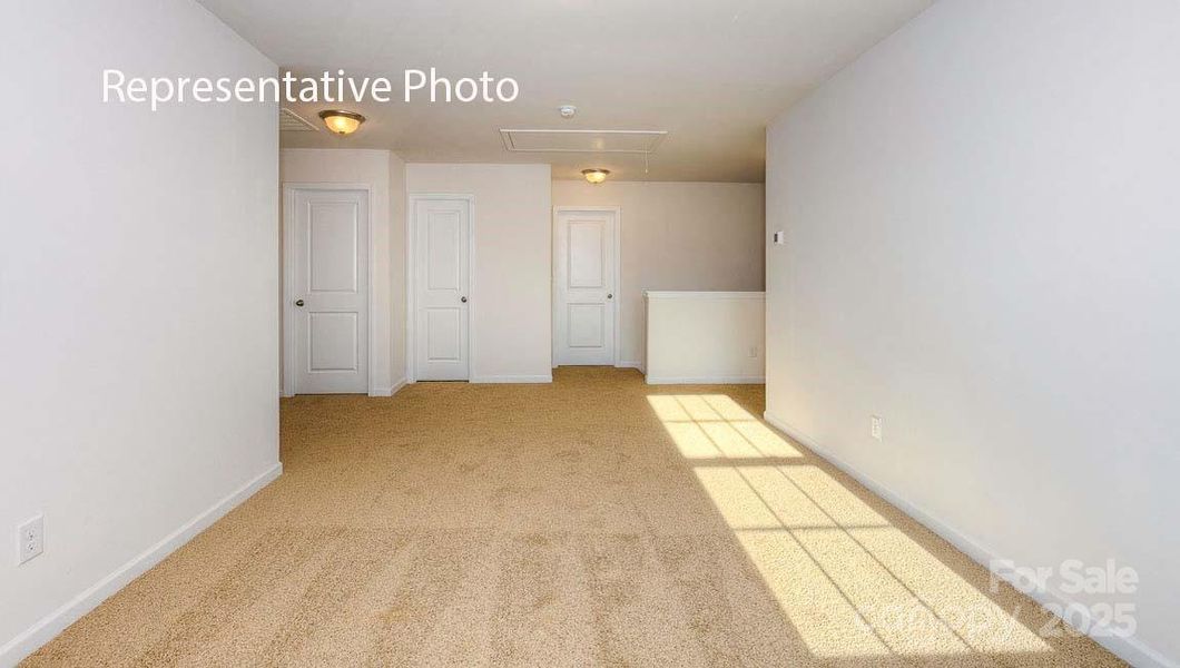 Spacious, unfurnished interior of a new home in Secrest Commons, Monroe (Image 27).