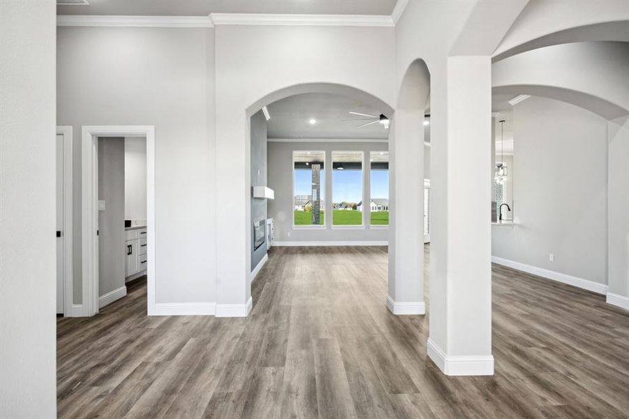 Spacious, unfurnished interior of a new home in , Royse City (Image 14). Spacious, unfurnished interior of a new home in , Royse City (Image 14).