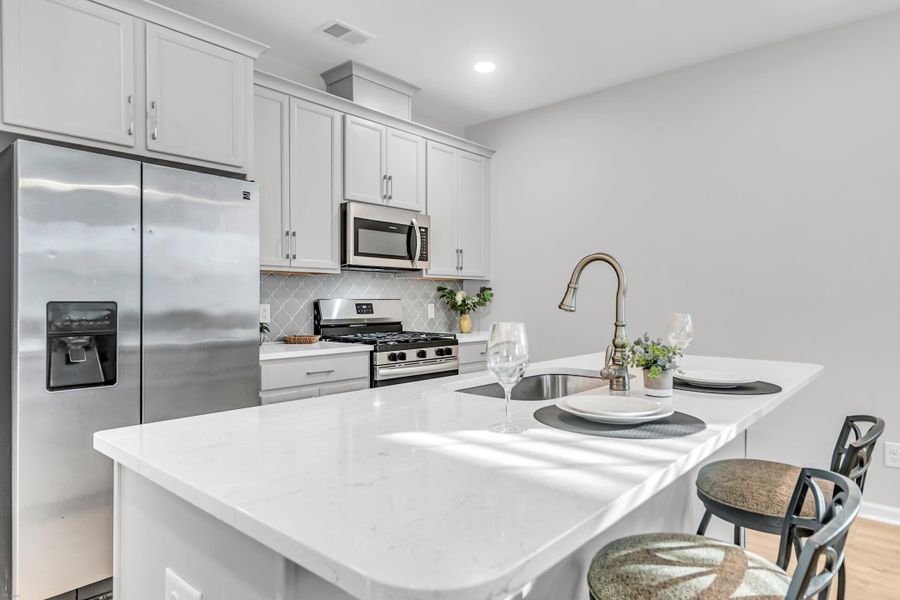 Furnished interior view inside a new home in , Summerville (Image 10).