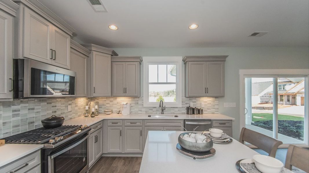 Kitchen of The Cameron Design by DRB Homes