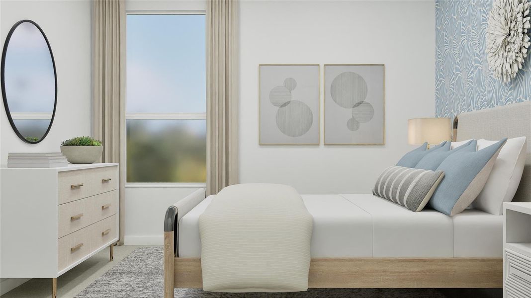 Furnished interior view inside a new home in Cotton Brook, Hutto (Image 4).