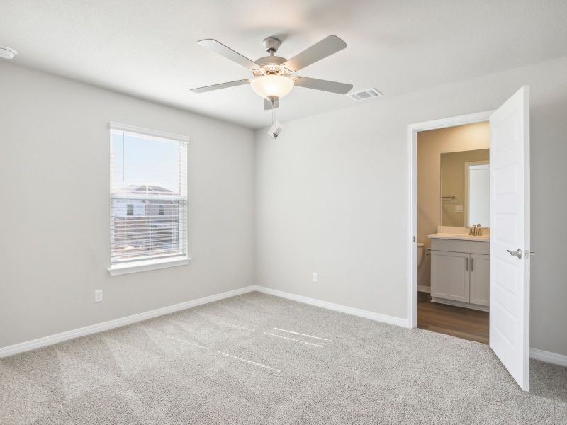 Spacious, unfurnished interior of a new home in Opal Meadows, Kyle (Image 17). Spacious, unfurnished interior of a new home in Opal Meadows, Kyle (Image 17).