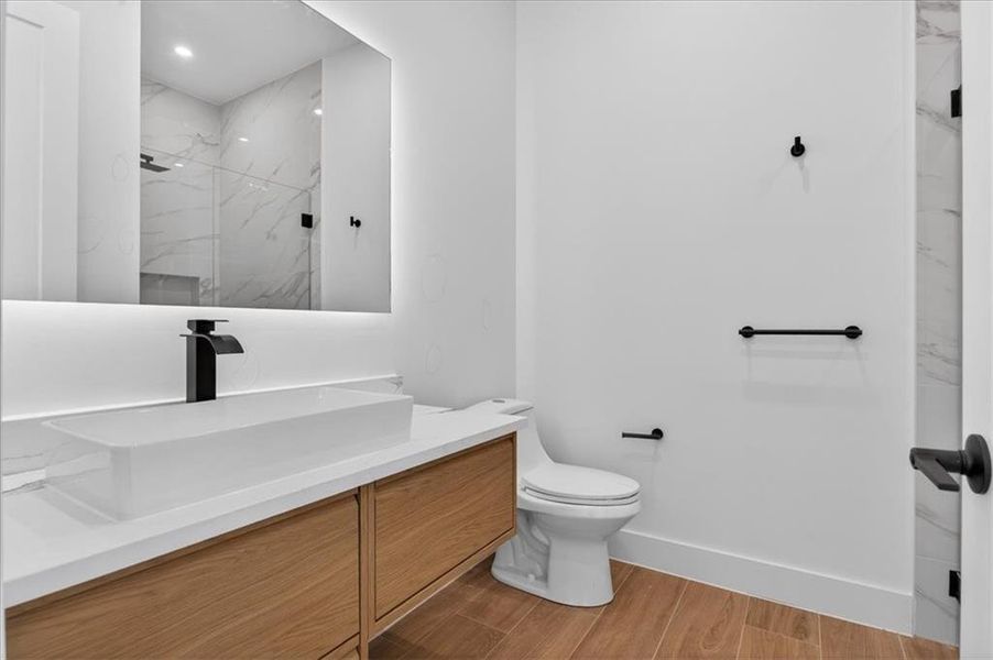 Furnished interior view inside a new home in , Canton (Image 11).