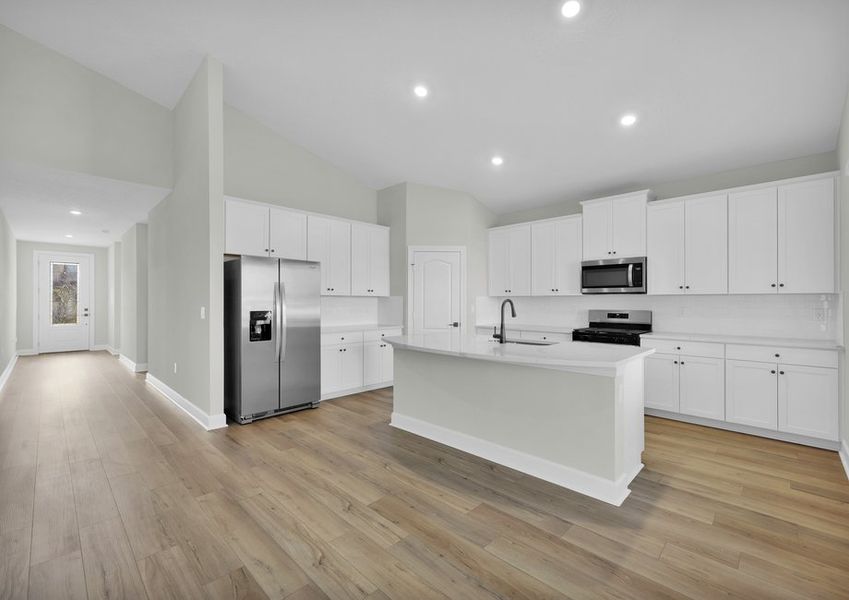 Meal prep just got a whole lot easier in this spacious kitchen Meal prep just got a whole lot easier in this spacious kitchen