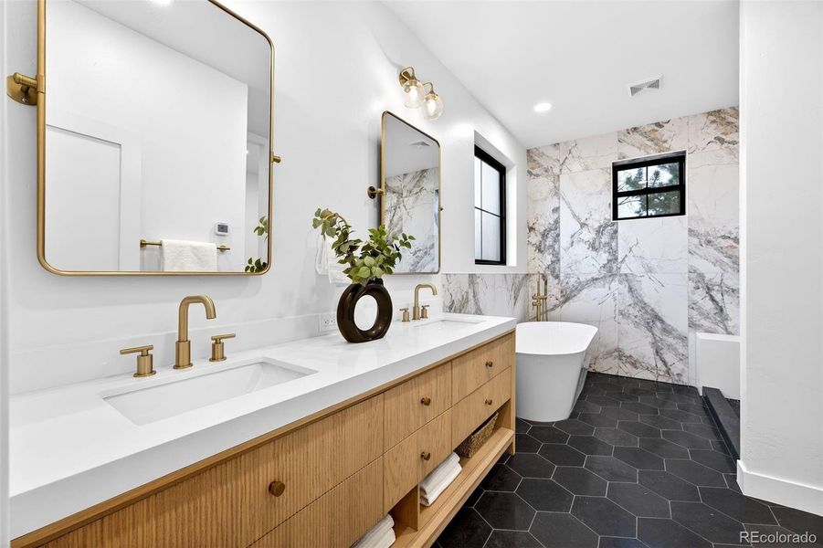 Furnished interior view inside a new home in , Denver (Image 27).