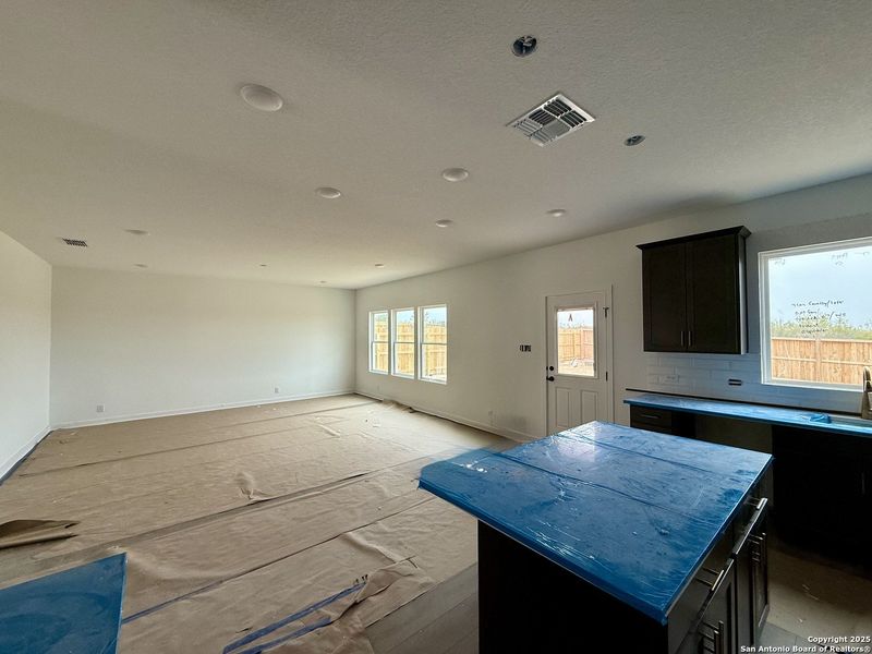 In-progress construction of a new home in The Arbors at the Wilder, Adkins, TX (Image 19).