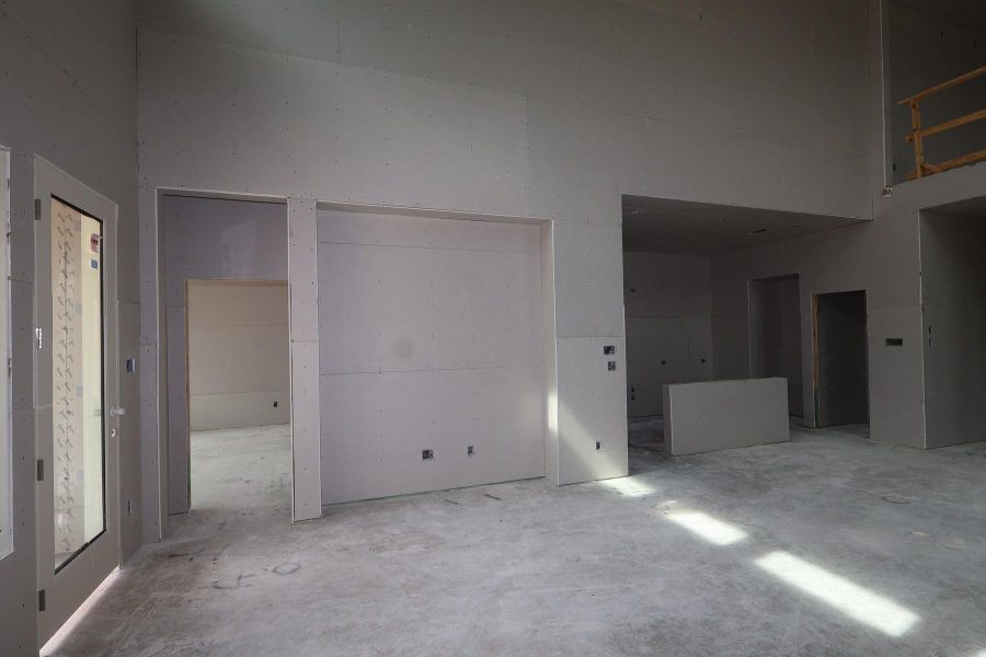 In-progress construction of a new home in Jubilee 50′, Hockley, TX (Image 8).