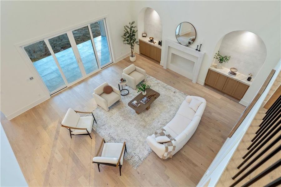 Furnished interior view inside a new home in , Lawrenceville (Image 7).