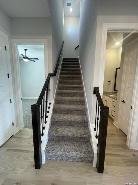 Spacious, unfurnished interior of a new home in Potranco West, Castroville (Image 18). Spacious, unfurnished interior of a new home in Potranco West, Castroville (Image 18).