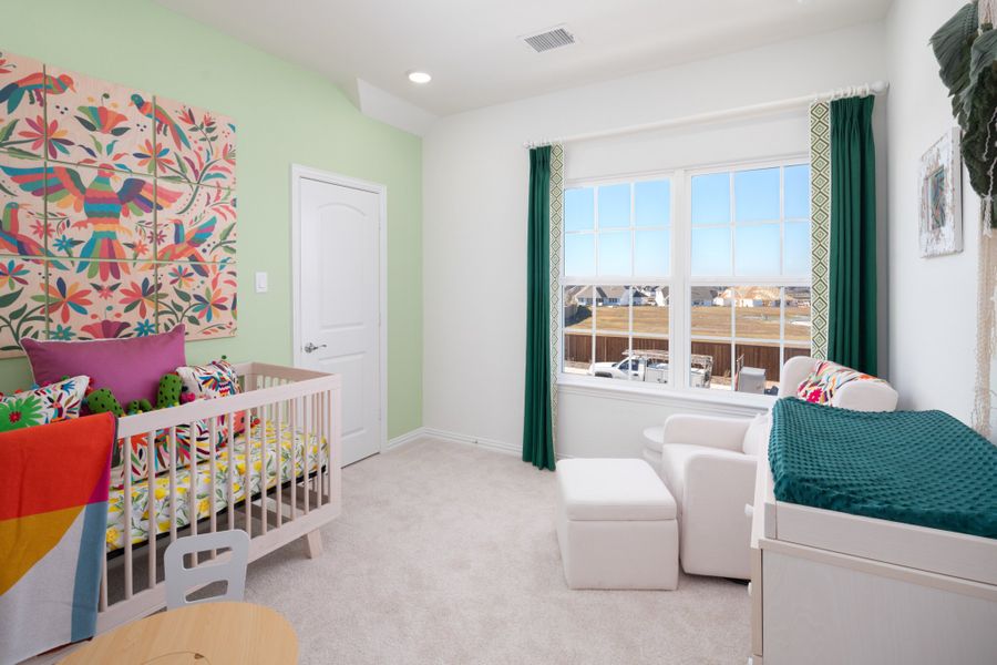 Representative furnished interior of a home built from the Kingston by UnionMain Homes in Elevon, Lavon (Image 51).