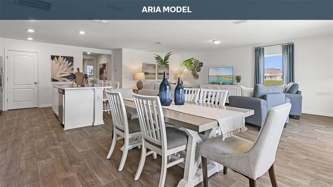 Furnished interior view inside a new home in Sawmill Branch, Palm Coast (Image 15). Furnished interior view inside a new home in Sawmill Branch, Palm Coast (Image 15).