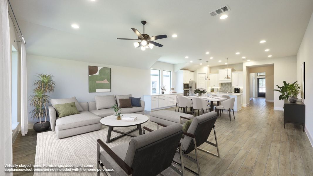 Furnished interior view inside a new home in Nolina, Georgetown (Image 5).