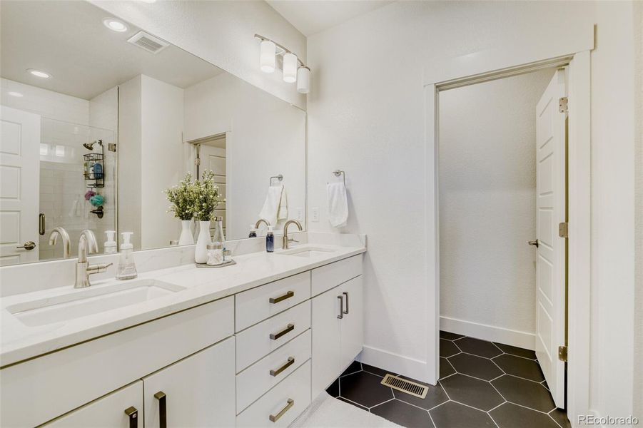 Furnished interior view inside a new home in Lyric at RidgeGate, Parker (Image 10).