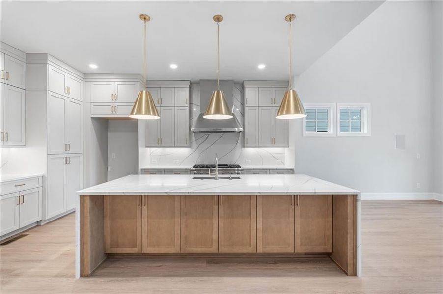 Furnished interior view inside a new home in Waterside Single Family, Peachtree Corners (Image 6).