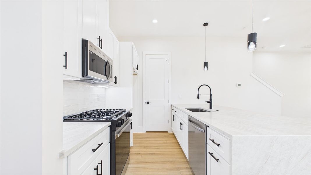 Furnished interior view inside a new home in , Houston (Image 4). Furnished interior view inside a new home in , Houston (Image 4).
