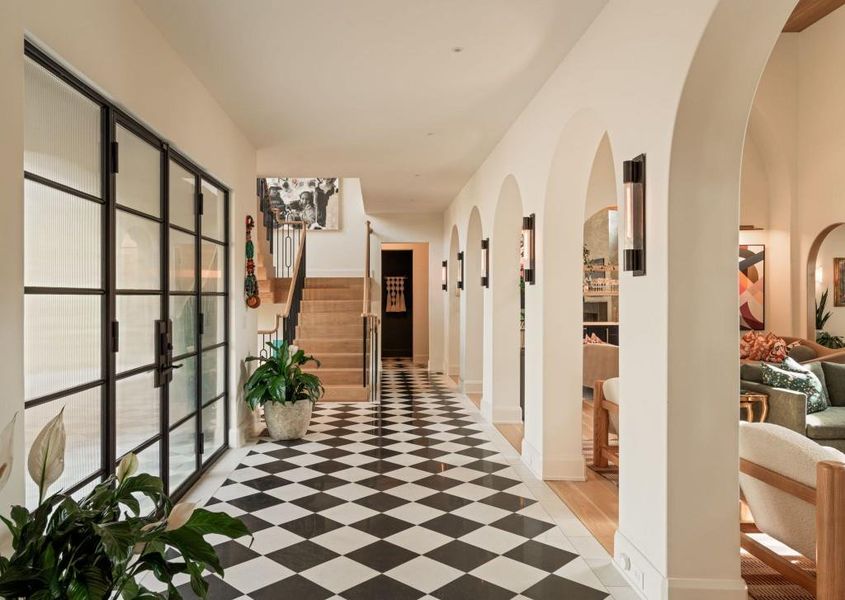 Furnished interior view inside a new home in , Sandy Springs (Image 39).