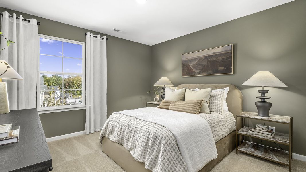 Furnished interior view inside a new home in Aspen Place, Thomasville (Image 20).