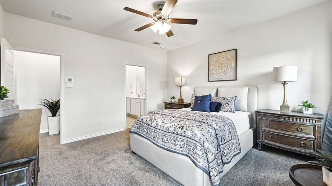 Furnished interior view inside a new home in Elevon, Lavon (Image 17).