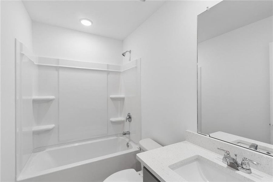 Furnished interior view inside a new home in Grandview Terrace, Canton (Image 5).