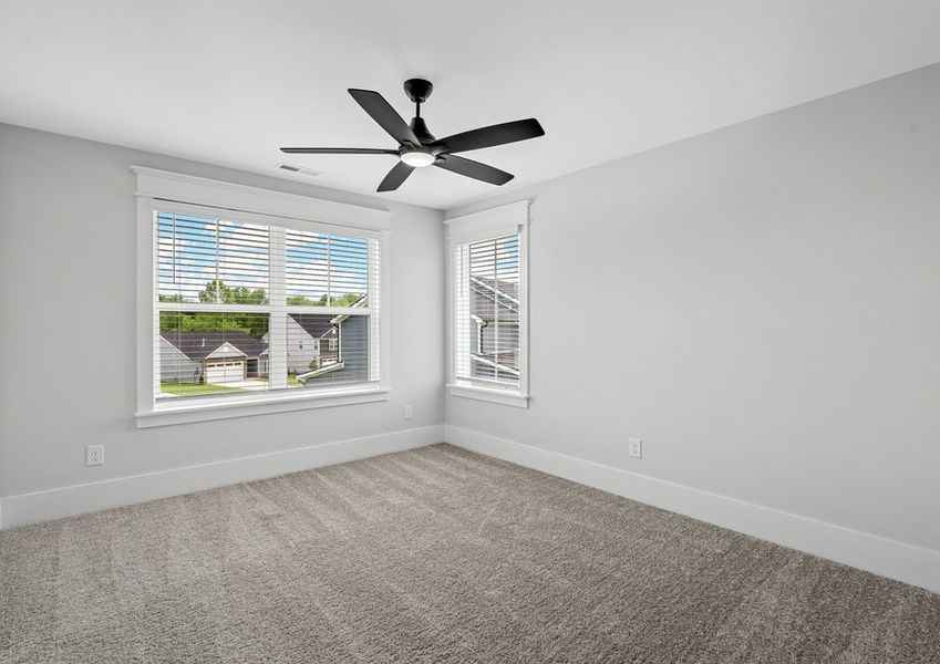 Spacious secondary bedrooms throughout.