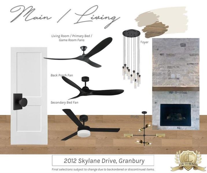 Sample of building materials used in homes in Pecan Plantation, Granbury (Image 3). Sample of building materials used in homes in Pecan Plantation, Granbury (Image 3).