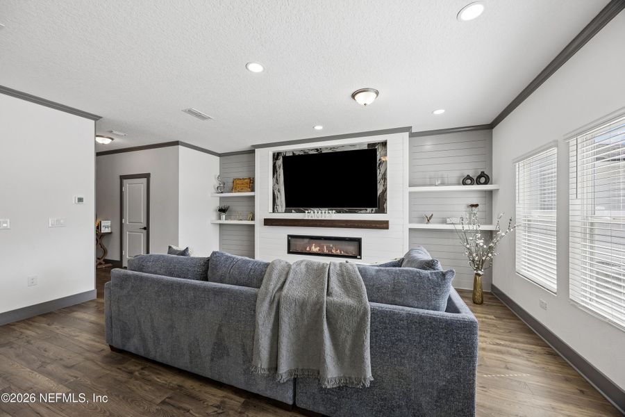 Furnished interior view inside a new home in Cordova Palms, St. Augustine (Image 15).