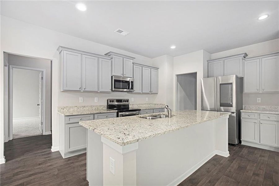 Furnished interior view inside a new home in Vineyard Park, Griffin (Image 9).
