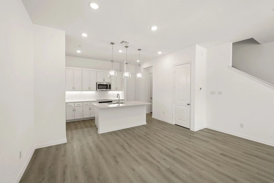 Open Kitchen-Dining Room