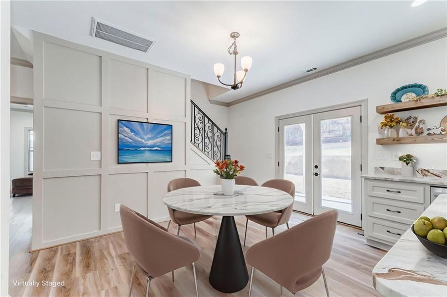 Furnished interior view inside a new home in , Rome (Image 41). Furnished interior view inside a new home in , Rome (Image 41).