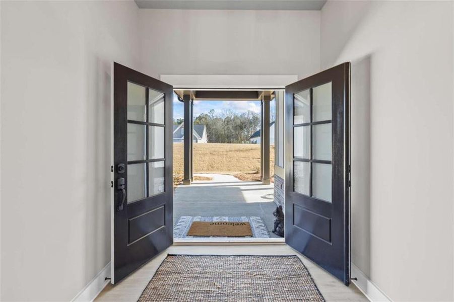 Exterior details and patio area of a home in , Monroe (Image 29).