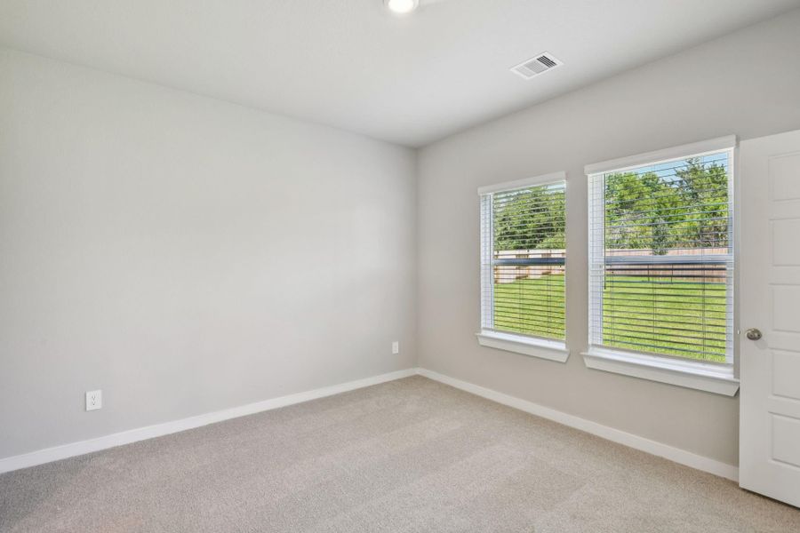 Spacious, unfurnished interior of a new home in Pine Lake Cove - Traditional Series, Montgomery (Image 28). Spacious, unfurnished interior of a new home in Pine Lake Cove - Traditional Series, Montgomery (Image 28).
