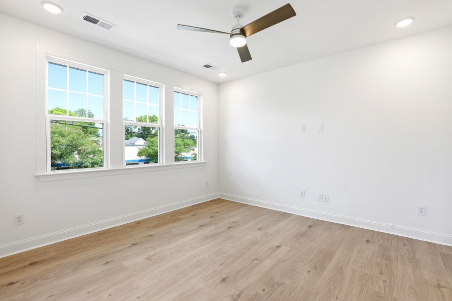 Representative unfurnished interior of a home built from the The Lofton by RobuckHomes in Downtown Wilmington Collective, Wilmington (Image 85).