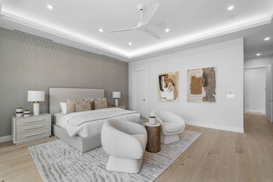 Furnished interior view inside a new home in , Delray Beach (Image 49). Furnished interior view inside a new home in , Delray Beach (Image 49).