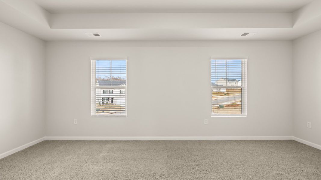 Spacious, unfurnished interior of a new home in The Reserve at Calcutta, Stockbridge (Image 17).