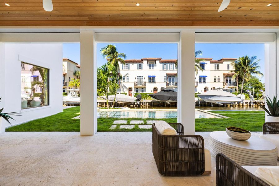 Exterior details and patio area of a home in , Boynton Beach (Image 30). Exterior details and patio area of a home in , Boynton Beach (Image 30).