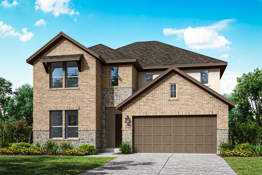 Image 5 representing the McKinney by Tri Pointe Homes in Wolf Ranch, Georgetown, TX.