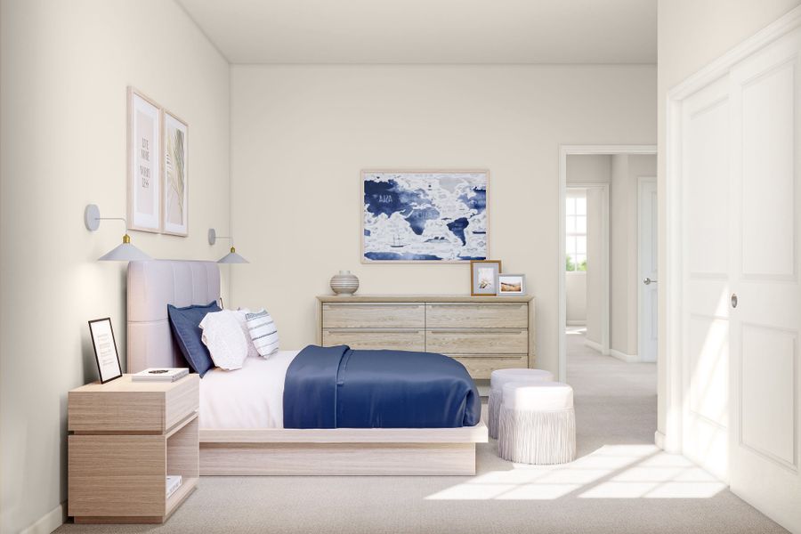 Representative furnished interior of a home built from the B by Tri Pointe Homes in Candelas Townhomes, Arvada (Image 15). Representative furnished interior of a home built from the B by Tri Pointe Homes in Candelas Townhomes, Arvada (Image 15).