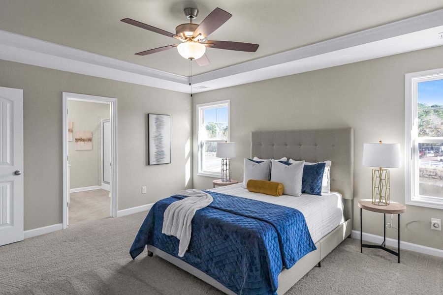Representative furnished interior of a home built from the Meadowbrook by Caviness & Cates Communities in Sutherland Station at Olde Liberty, Franklinton (Image 195). Representative furnished interior of a home built from the Meadowbrook by Caviness & Cates Communities in Sutherland Station at Olde Liberty, Franklinton (Image 195).