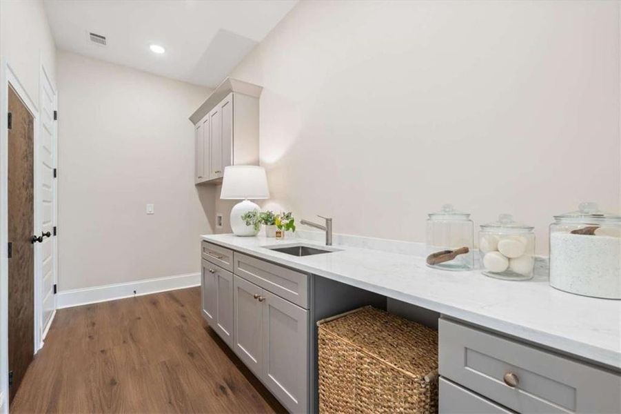 Furnished interior view inside a new home in , Roopville (Image 44).