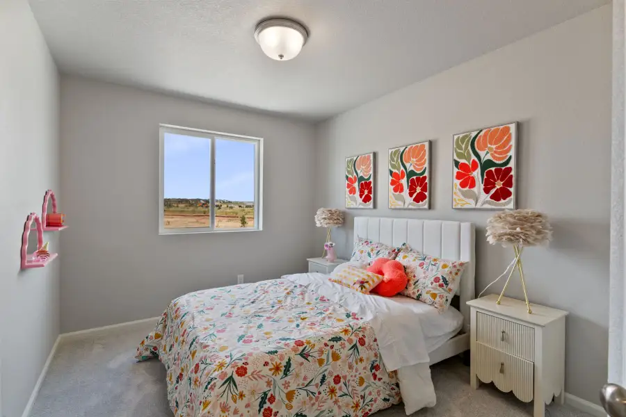 Furnished interior view inside a new home in Banning Lewis Ranch, Colorado Springs (Image 13).