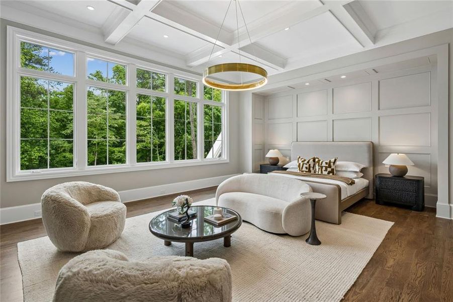 Furnished interior view inside a new home in , Atlanta (Image 30).