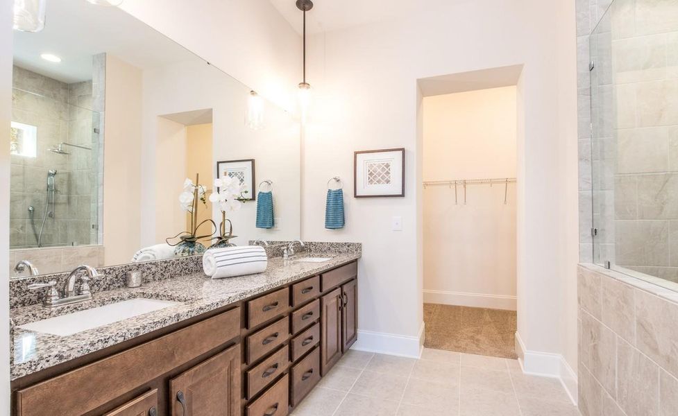Representative furnished interior of a home built from the Muirfield by Greybrook Homes in Edmunds Farm, Clover (Image 11).